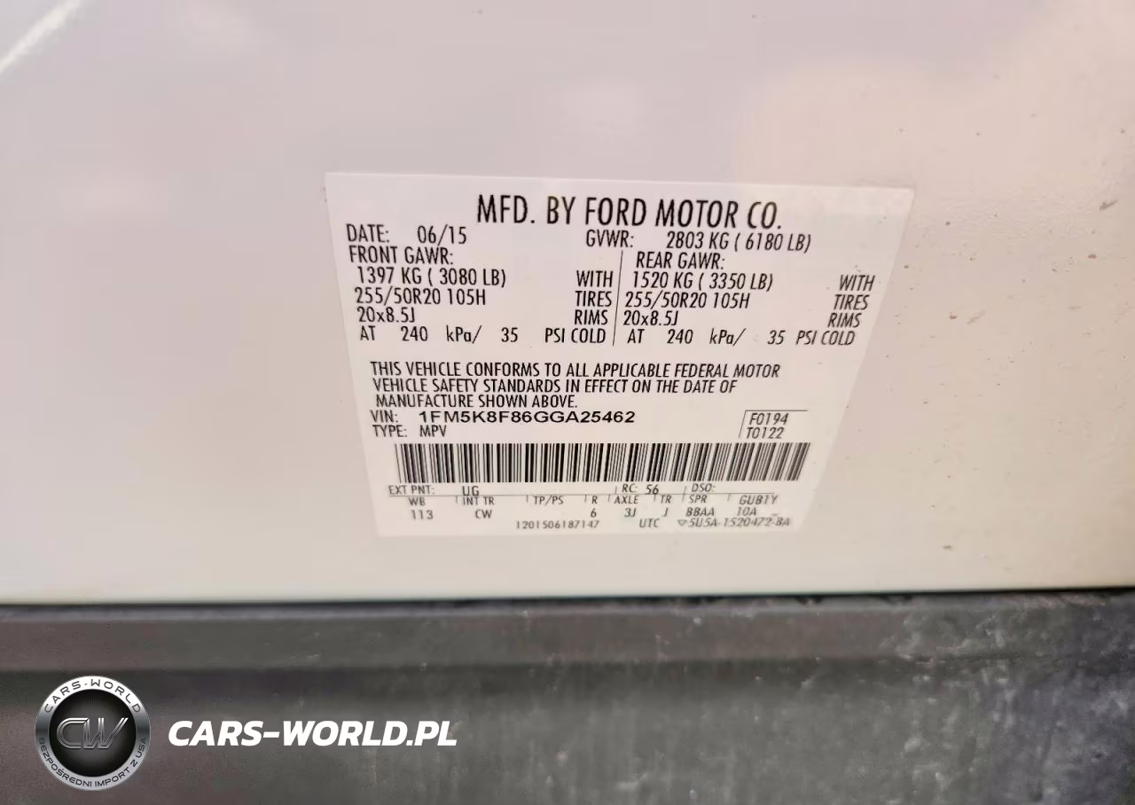 2016 Ford Explorer Limited VIN:1FM5K8F86GGA25462 - 13