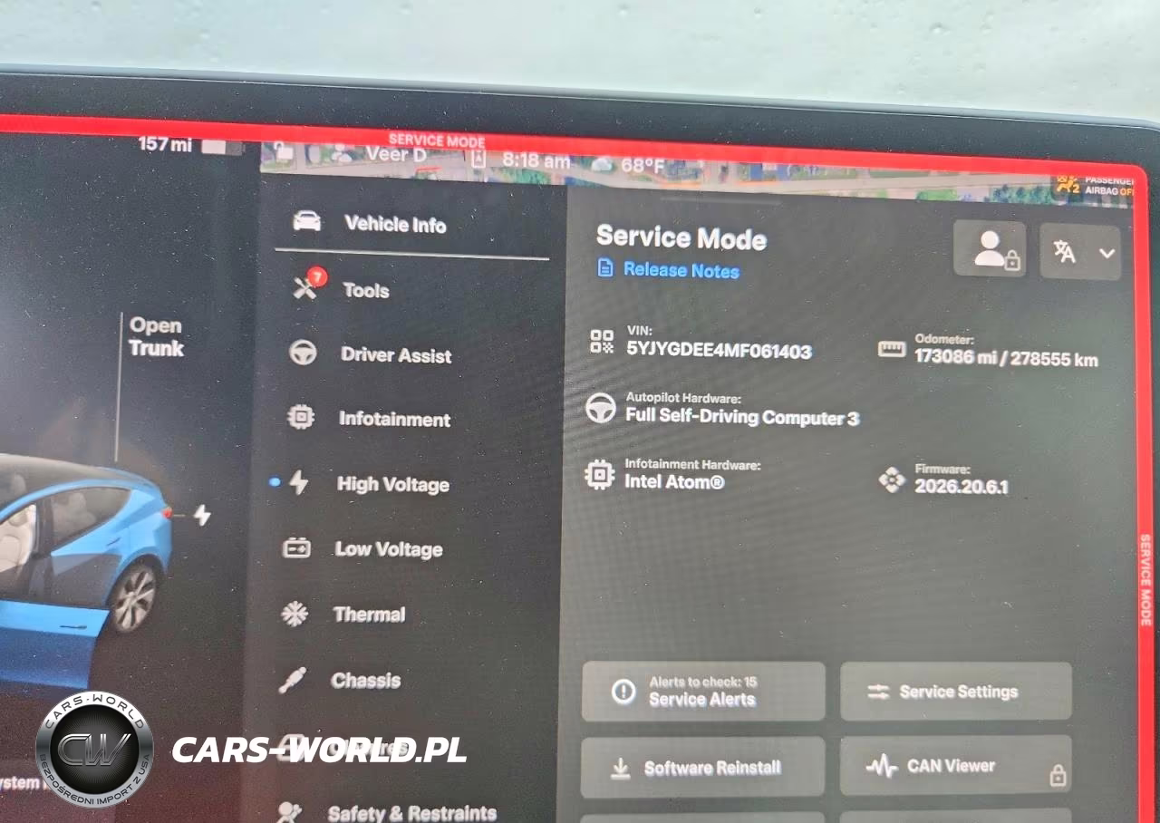 2021 Tesla Model Y VIN:5YJYGDEE4MF061403 - 9