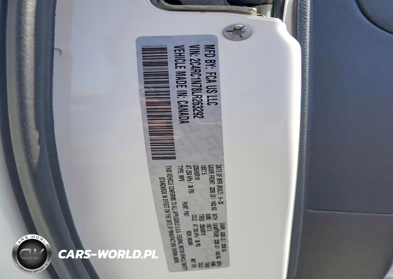 2020 Chrysler Pacifica Hybrid Limited VIN:2C4RC1N78LR263292 - 13