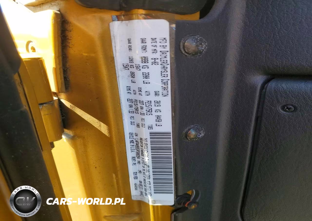 2003 Jeep Wrangler - Tj Sport VIN:1J4FA49S53P308354 - 12