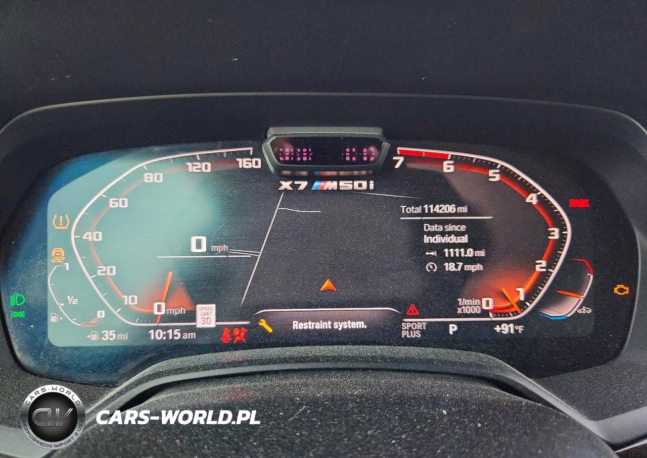 2020 BMW X7 M50I VIN:5UXCX6C00L9B49792 - 9