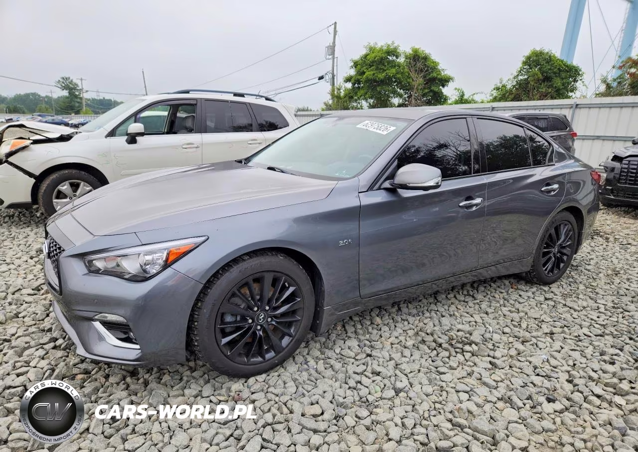 2018 Infiniti Q50 3.0T Luxe VIN:JN1EV7AR3JM445343 - 1