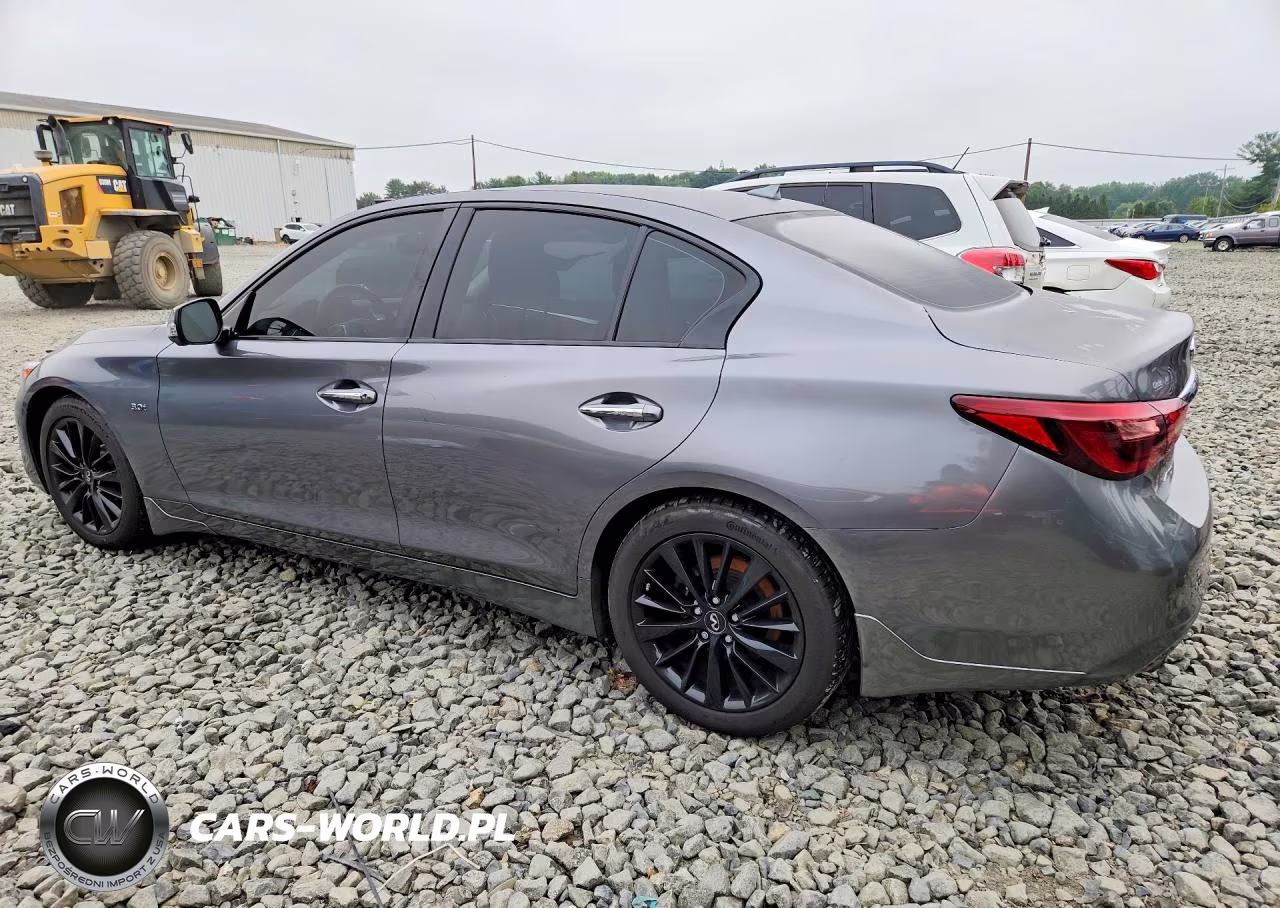 2018 Infiniti Q50 3.0T Luxe VIN:JN1EV7AR3JM445343 - 2