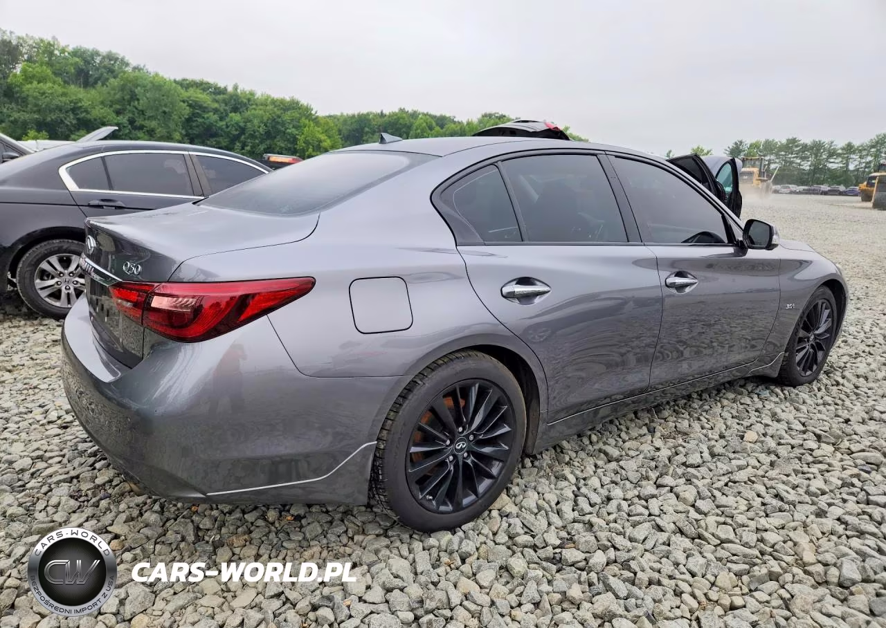 2018 Infiniti Q50 3.0T Luxe VIN:JN1EV7AR3JM445343 - 3