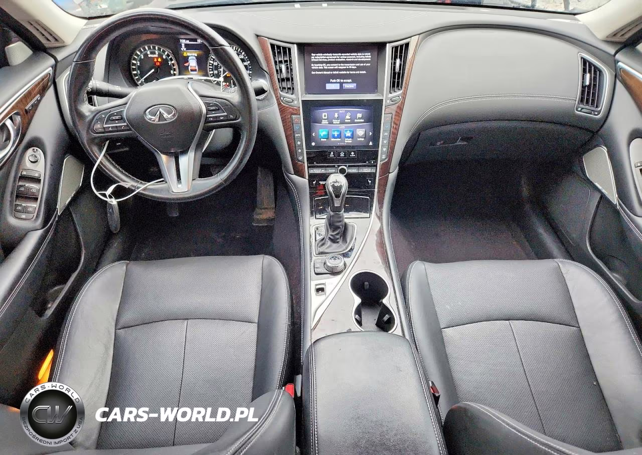2018 Infiniti Q50 3.0T Luxe VIN:JN1EV7AR3JM445343 - 8