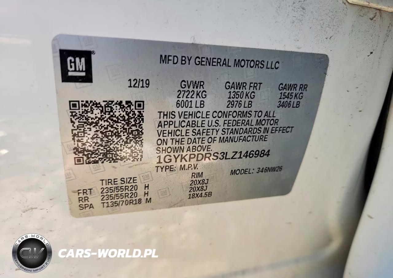 2020 Cadillac Xt6 Premium Luxury VIN:1GYKPDRS3LZ146984 - 14