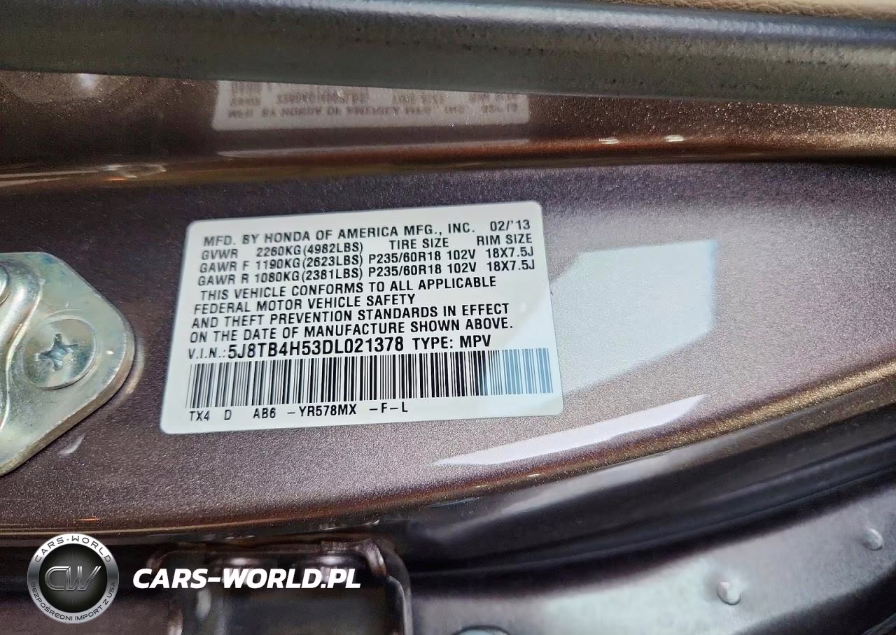 2013 Acura Rdx Technology VIN:5J8TB4H53DL021378 - 14