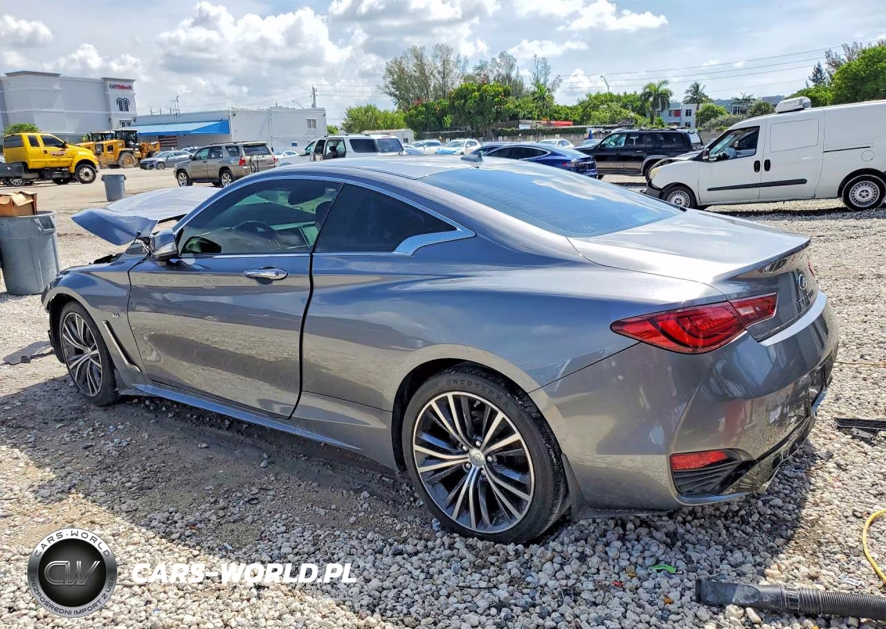 2018 Infiniti Q60 3.0T Luxe VIN:JN1EV7EK9JM342425 - 2