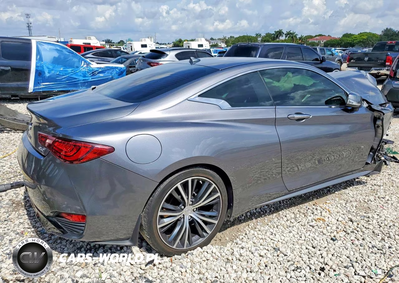 2018 Infiniti Q60 3.0T Luxe VIN:JN1EV7EK9JM342425 - 3