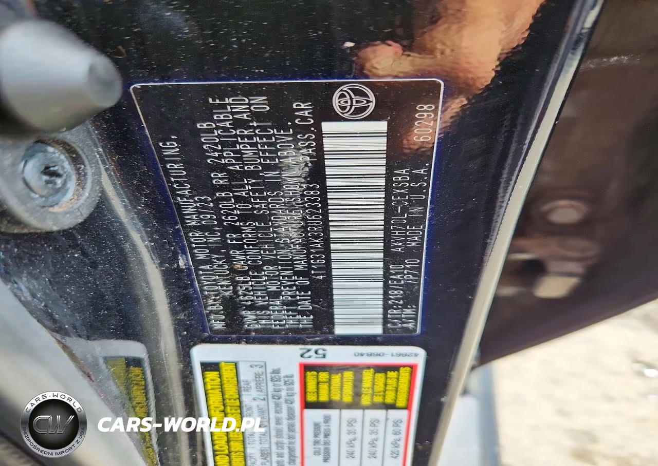 2024 Toyota Camry Hybrid Se VIN:4T1G31AK3RU623383 - 12