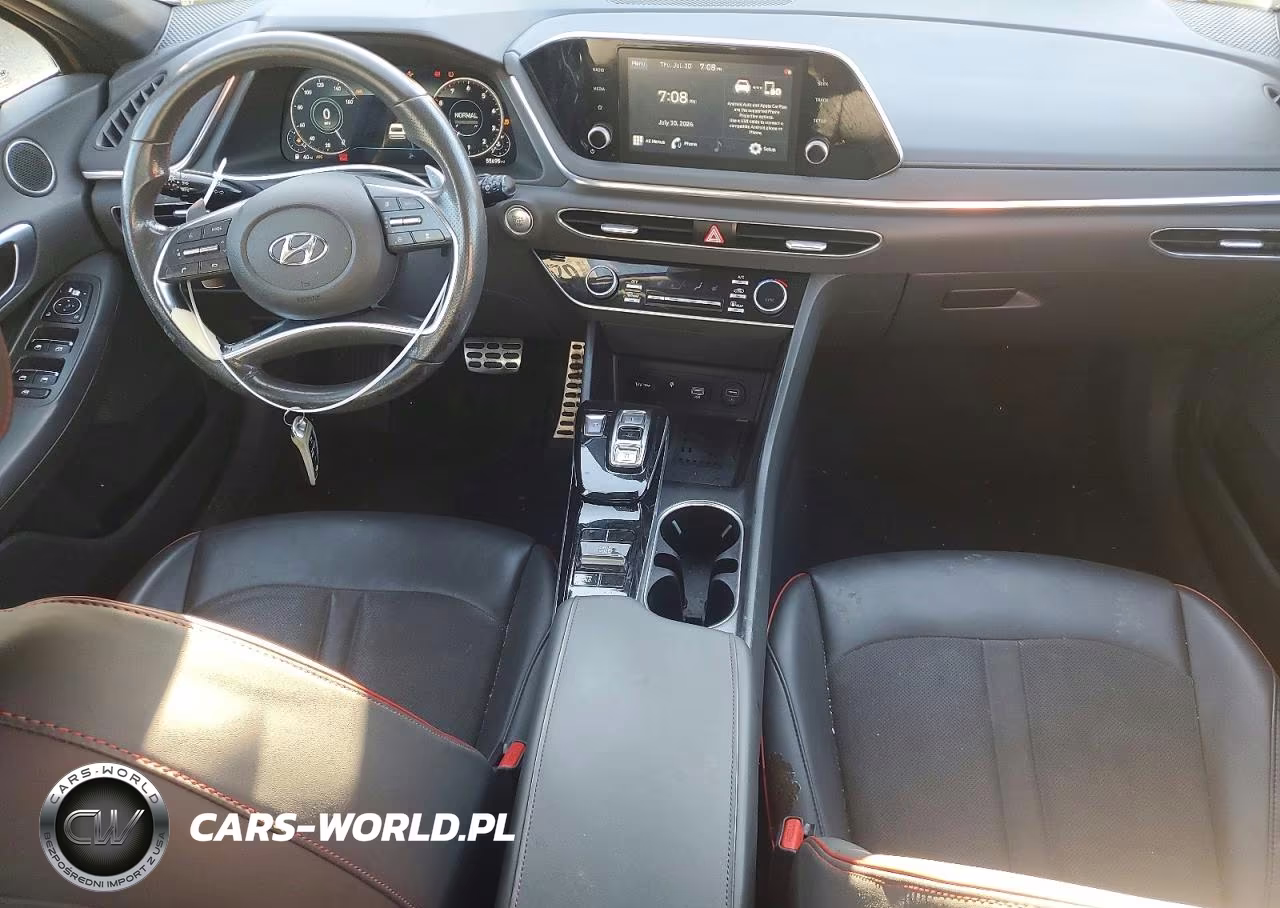2020 Hyundai Sonata Sel Plus VIN:5NPEJ4J28LH010471 - 8