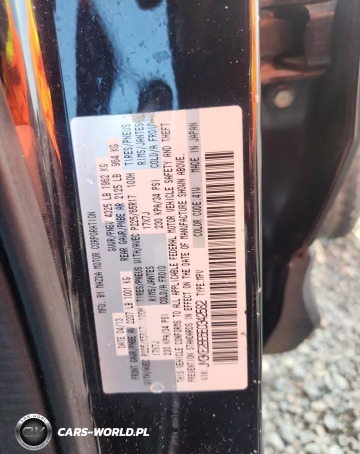 2014 Mazda Cx-5 Sport VIN:JM3KE2BE6E0342582 - 13