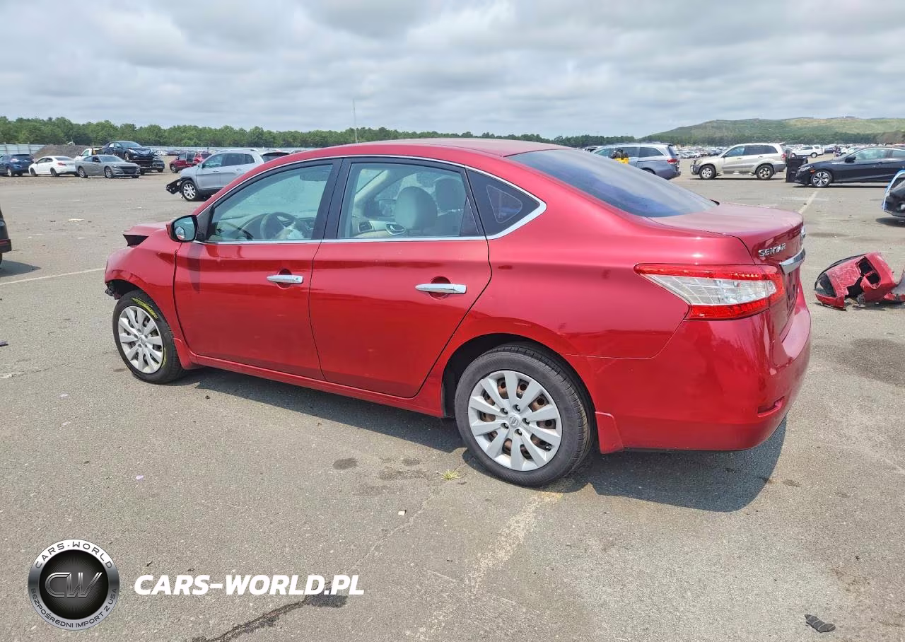 2014 Nissan Sentra Sv VIN:3N1AB7AP9EY293982 - 2