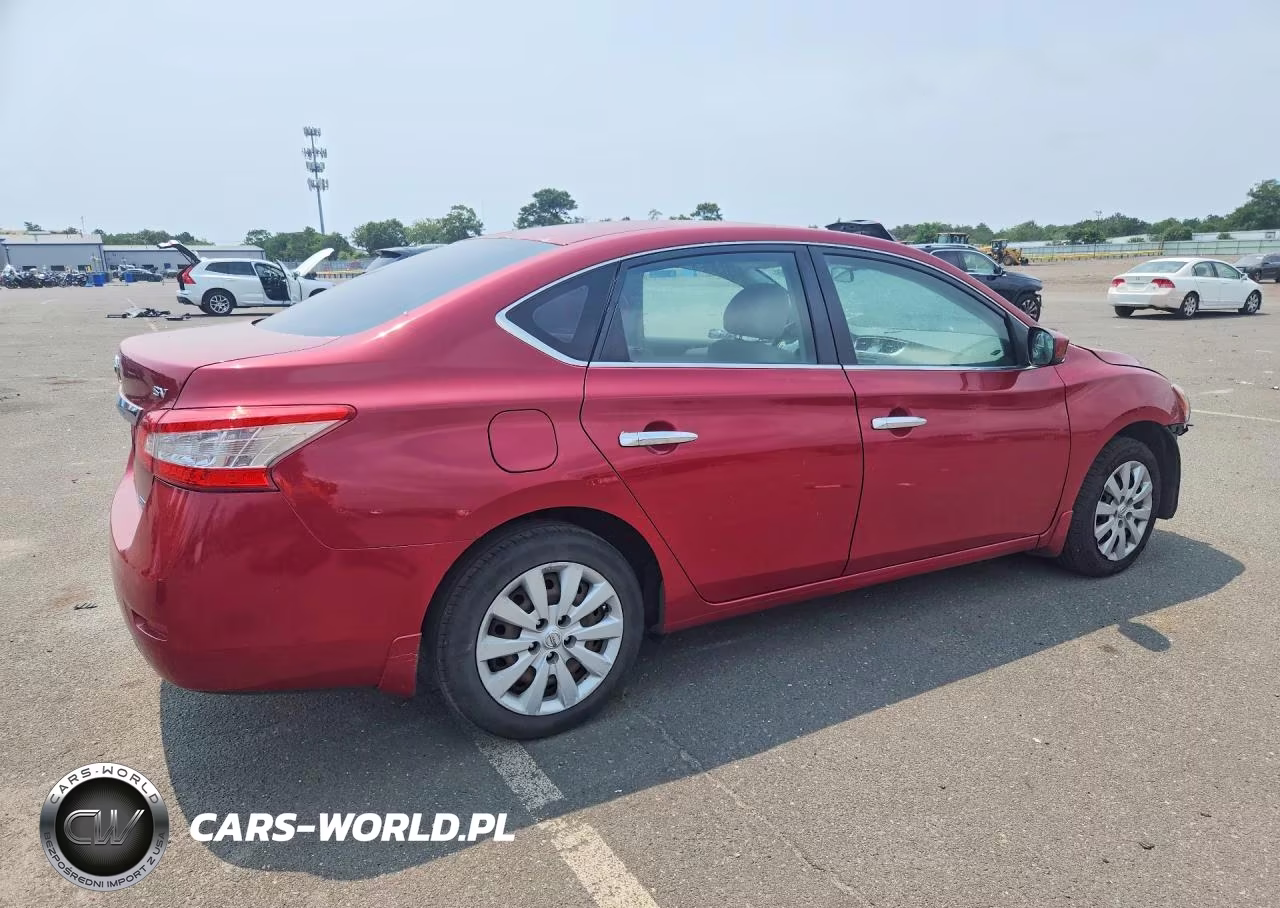 2014 Nissan Sentra Sv VIN:3N1AB7AP9EY293982 - 3