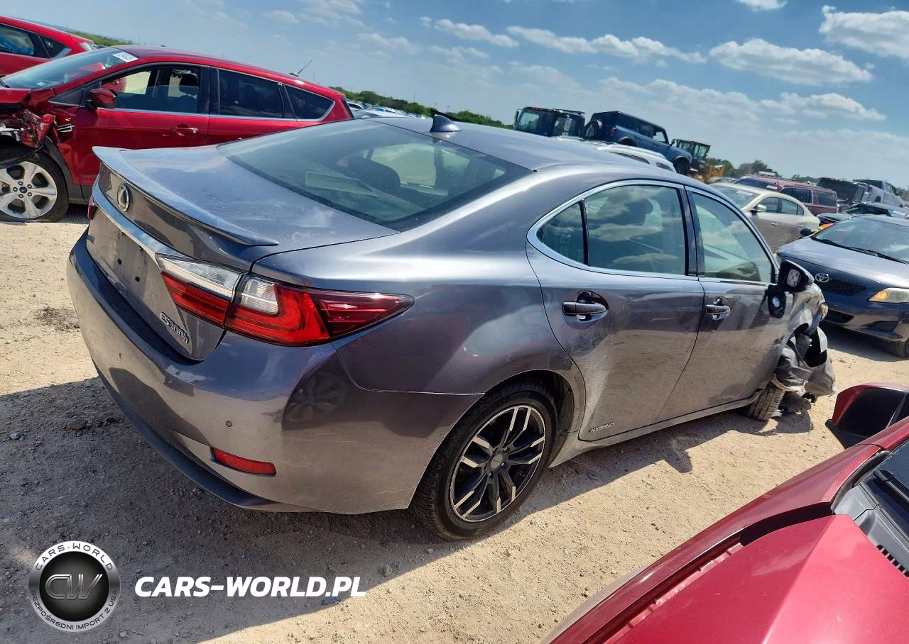 2018 Lexus Es 300H VIN:JTHBW1GG1J2184711 - 3