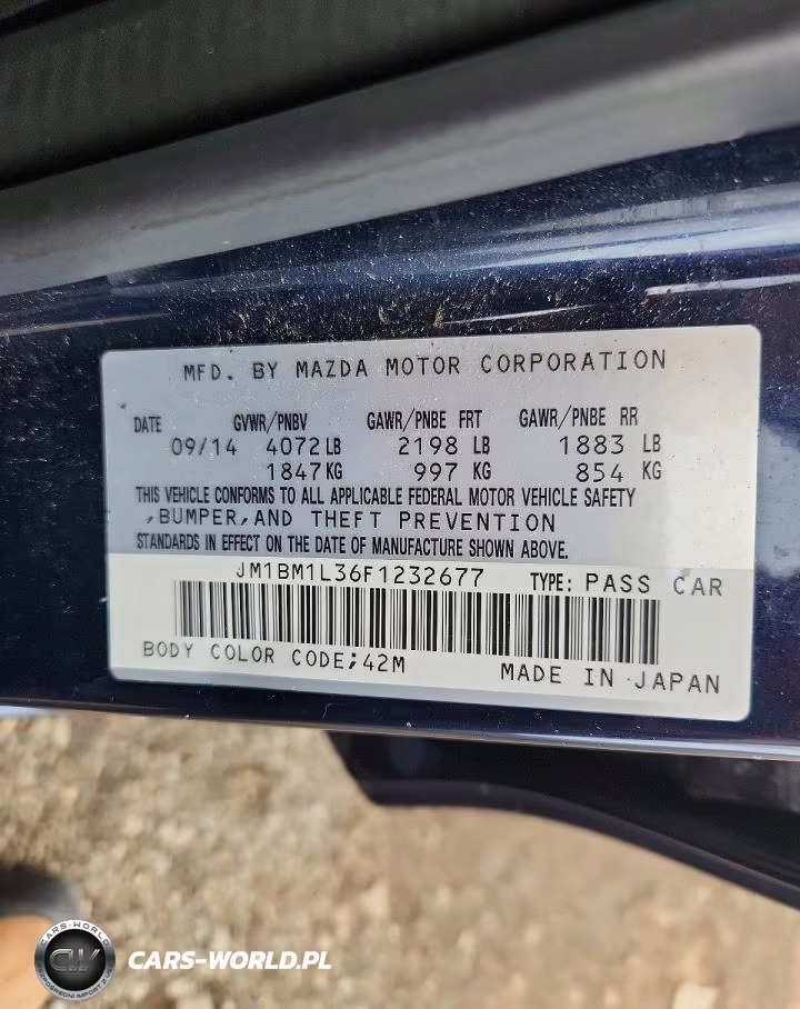2015 Mazda 3 Touring VIN:JM1BM1L36F1232677 - 13
