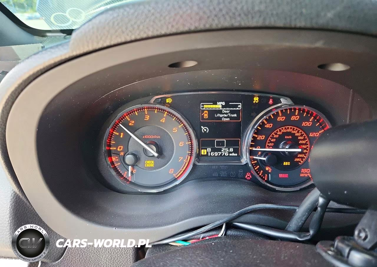 2017 Subaru Wrx Limited VIN:JF1VA1L62H9833563 - 9
