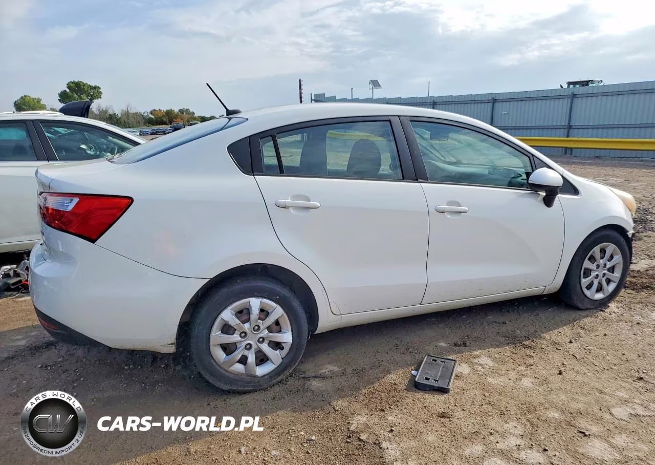 2013 Kia Rio Lx VIN:KNADM4A30D6160613 - 3