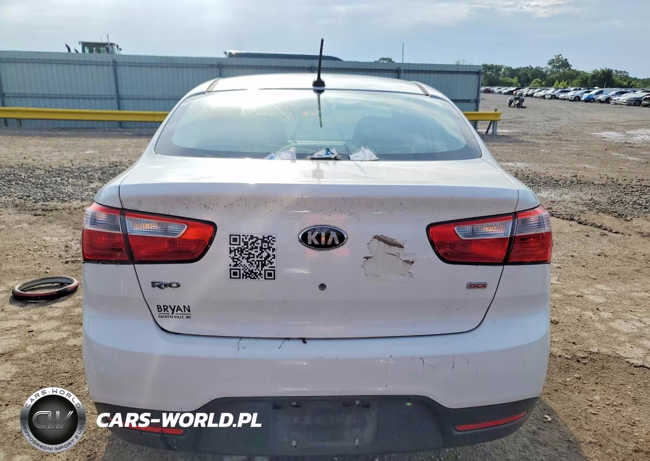 2013 Kia Rio Lx VIN:KNADM4A30D6160613 - 6