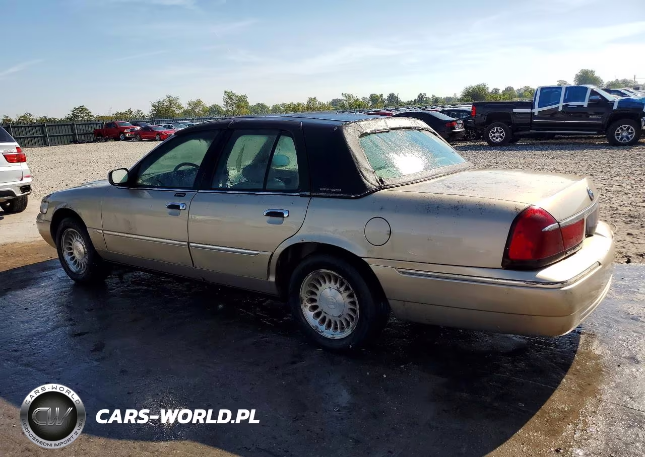 2000 Merc Grand Marquis VIN:2MEFM75W5YX606961 - 2