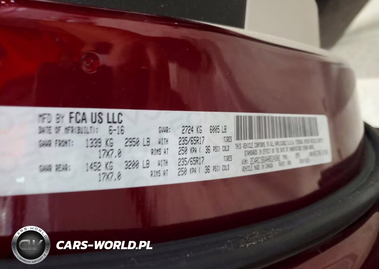 2017 Chrysler Pacifica Touring L VIN:2C4RC1BG4HR524302 - 13