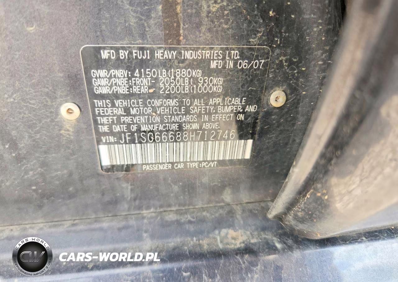 2008 Subaru Forester Sports 2.5X VIN:JF1SG66688H712746 - 13