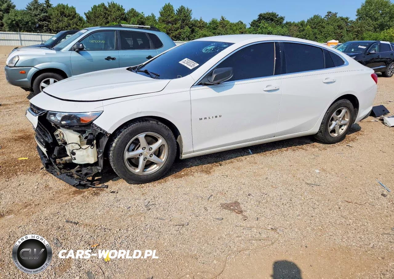 2016 Chevrolet Malibu Ls VIN:1G1ZB5ST3GF341608 - 1