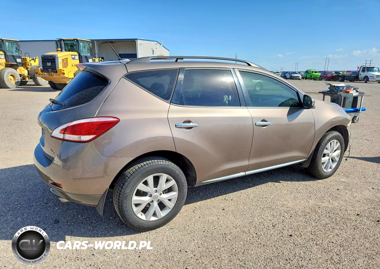 2014 Nissan Murano Sl VIN:JN8AZ1MU1EW419075 - 3