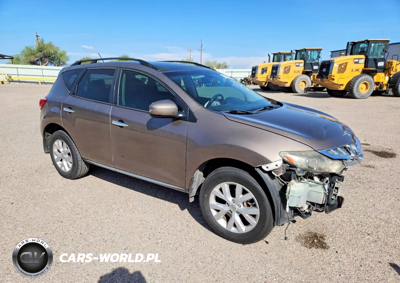 2014 Nissan Murano Sl VIN:JN8AZ1MU1EW419075 - 4