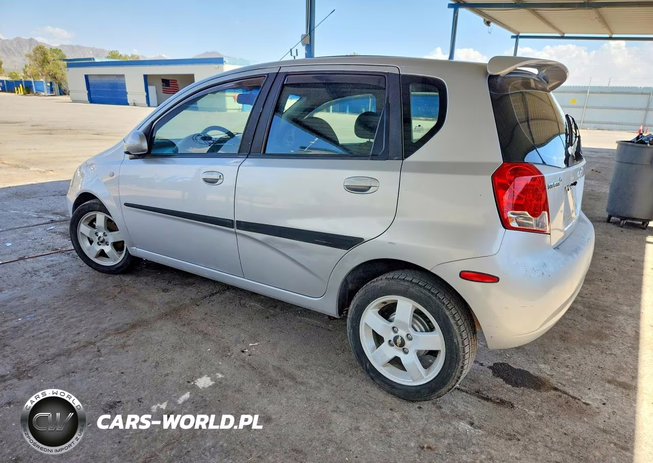2007 Chevrolet Aveo Base-Ls VIN:KL1TD66687B706347 - 2