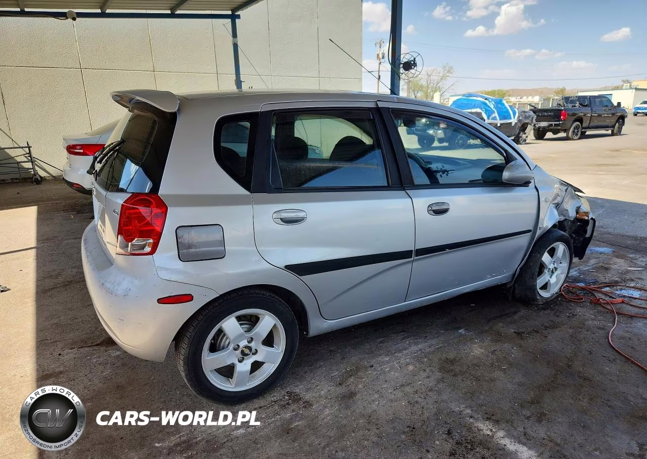 2007 Chevrolet Aveo Base-Ls VIN:KL1TD66687B706347 - 3