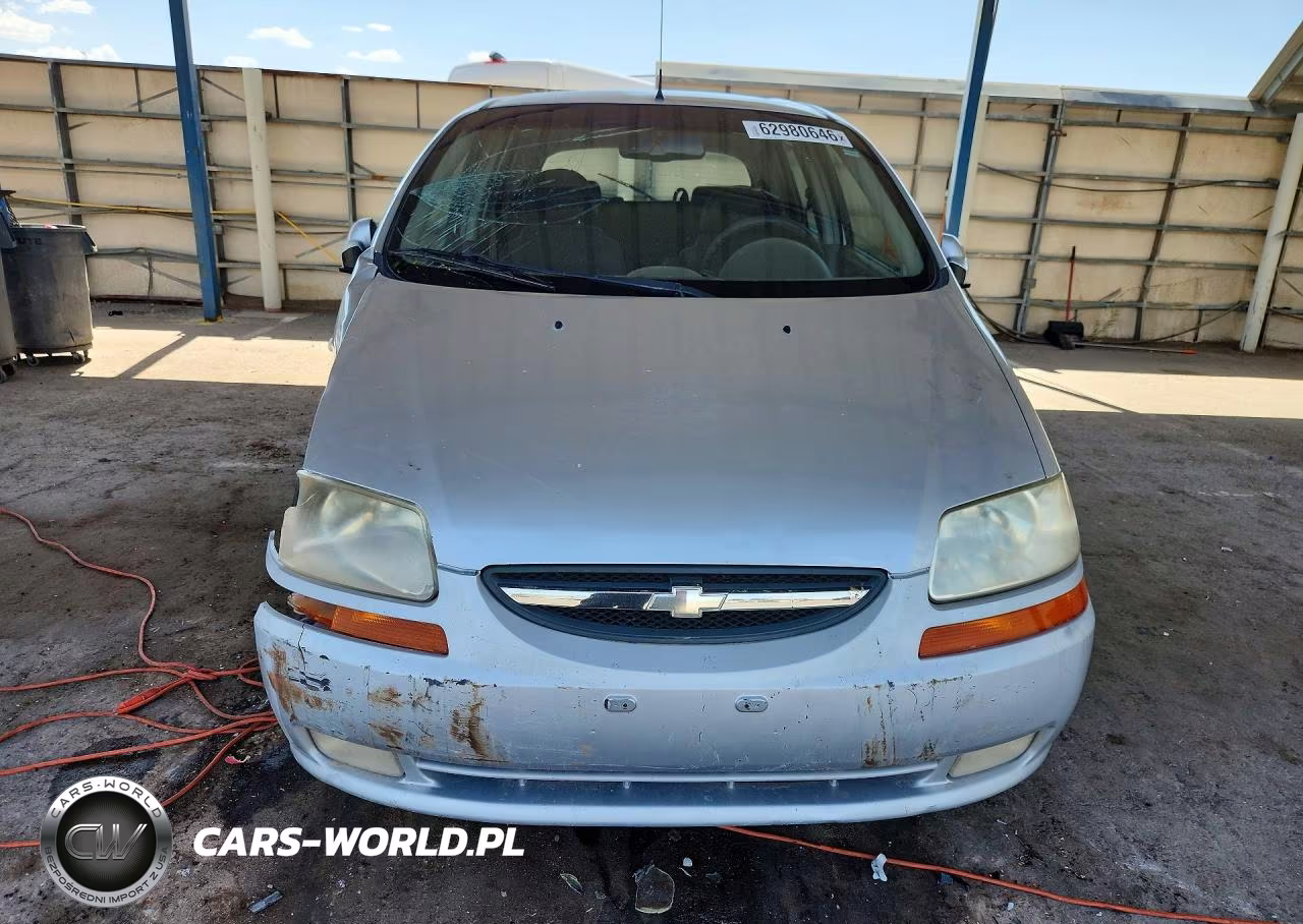2007 Chevrolet Aveo Base-Ls VIN:KL1TD66687B706347 - 5