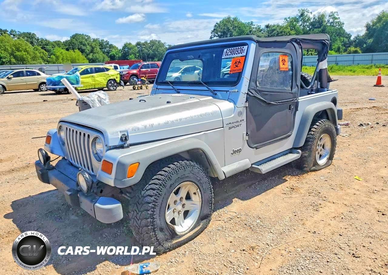 2004 Jeep Wrangler - Tj Sport VIN:1J4FA49S04P745096 - 1