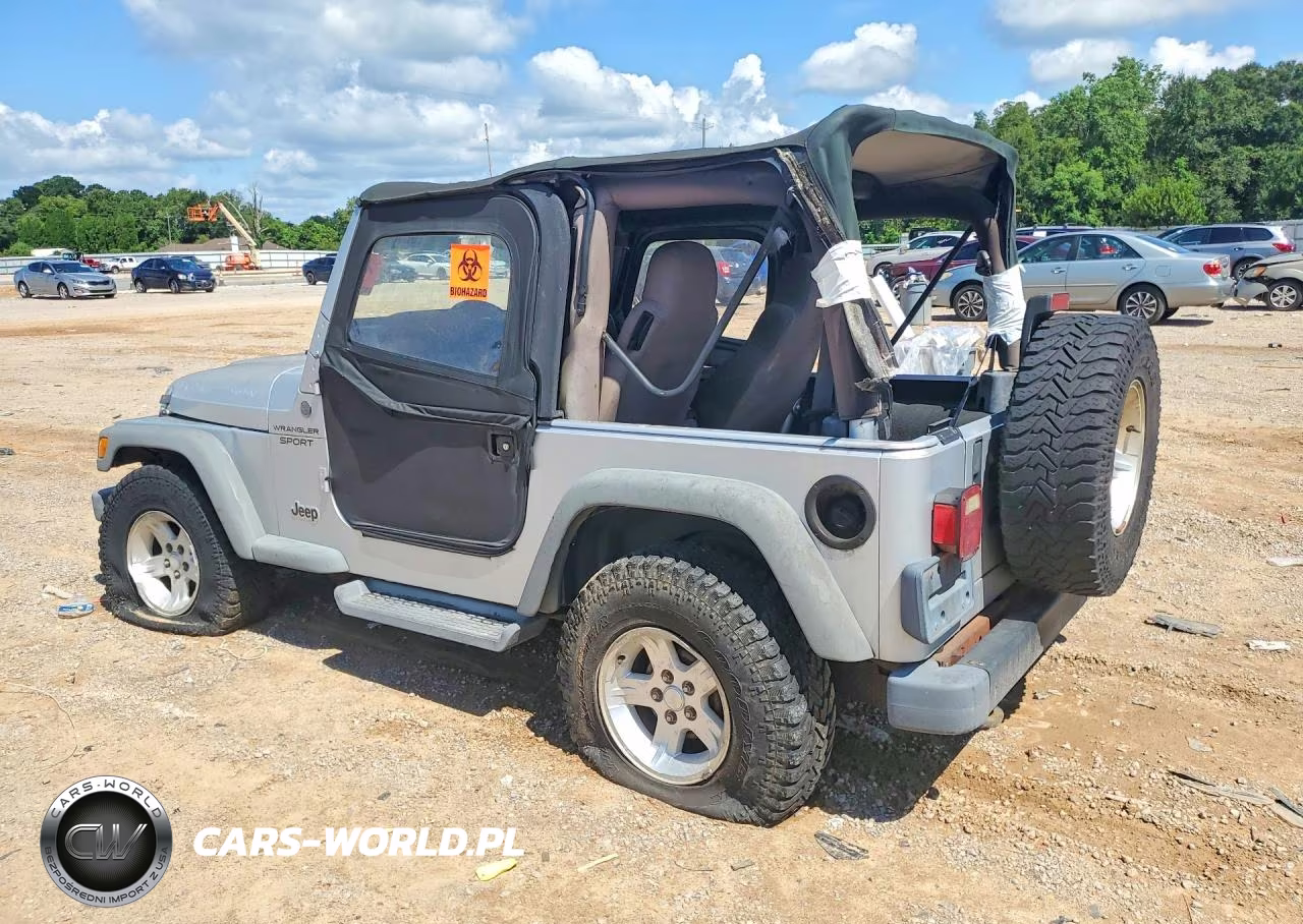 2004 Jeep Wrangler - Tj Sport VIN:1J4FA49S04P745096 - 2