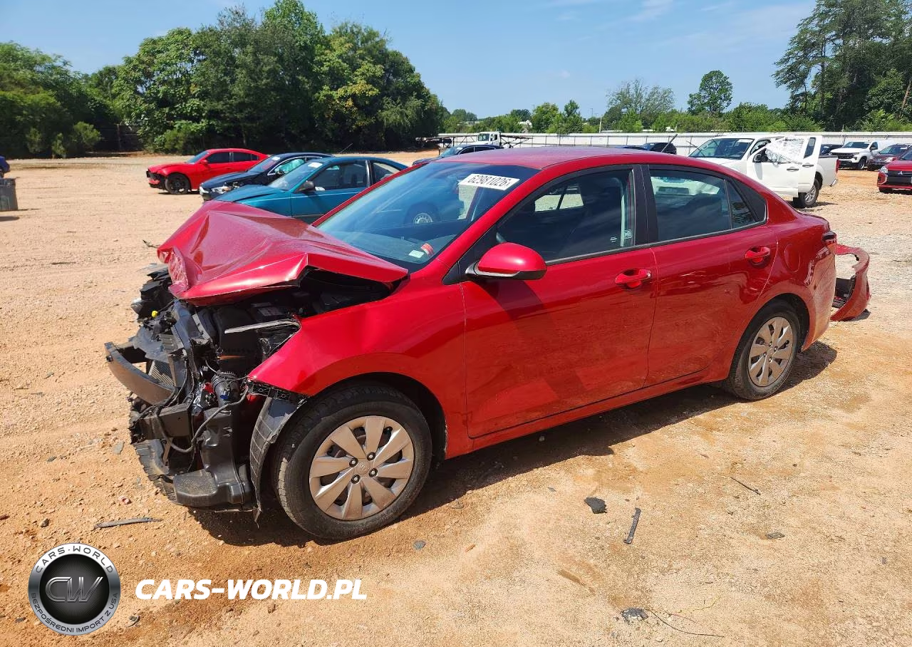 2018 Kia Rio S VIN:3KPA24AB7JE136110 - 1