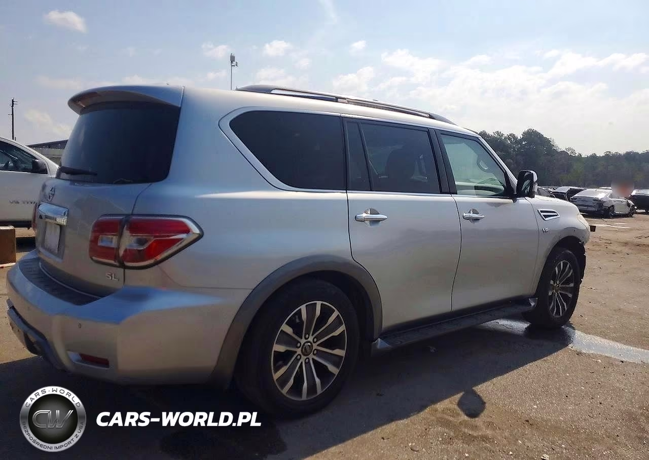 2019 Nissan Armada Sl VIN:JN8AY2ND2K9092476 - 3
