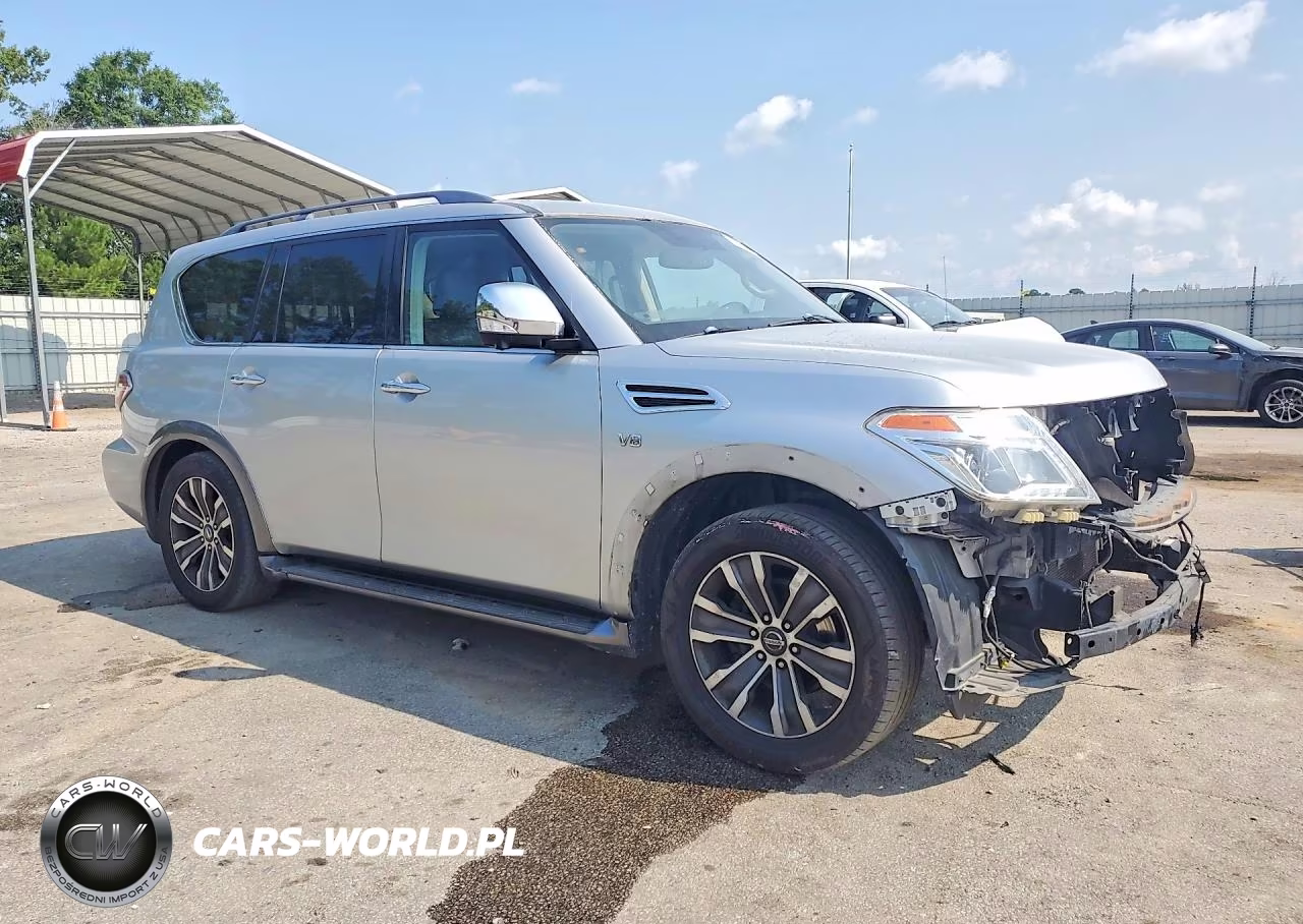2019 Nissan Armada Sl VIN:JN8AY2ND2K9092476 - 4