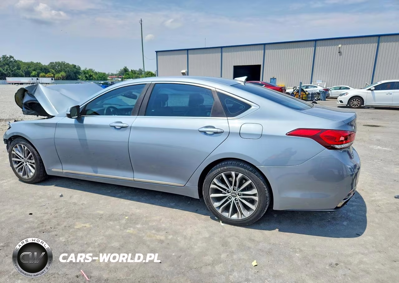 2017 Genesis G80 3.8 VIN:KMHGN4JE4HU167592 - 2