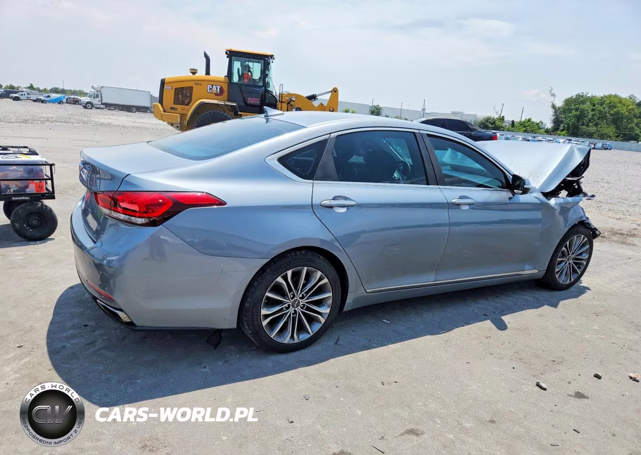 2017 Genesis G80 3.8 VIN:KMHGN4JE4HU167592 - 3