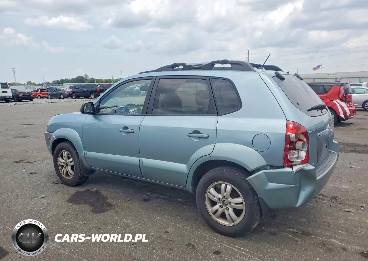 2008 Hyundai Tucson Se VIN:KM8JN12D58U838827 - 2