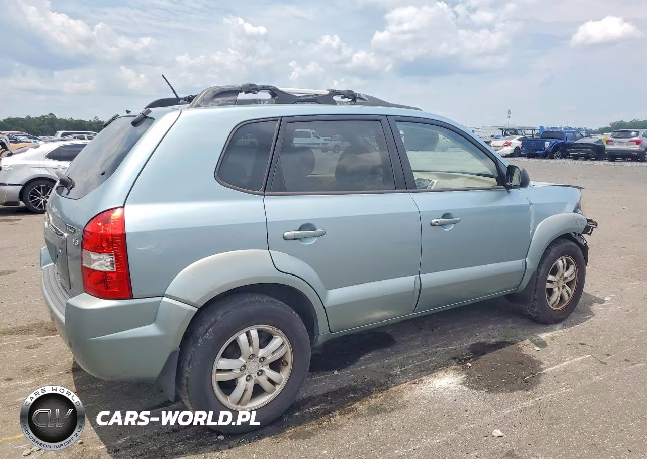 2008 Hyundai Tucson Se VIN:KM8JN12D58U838827 - 3