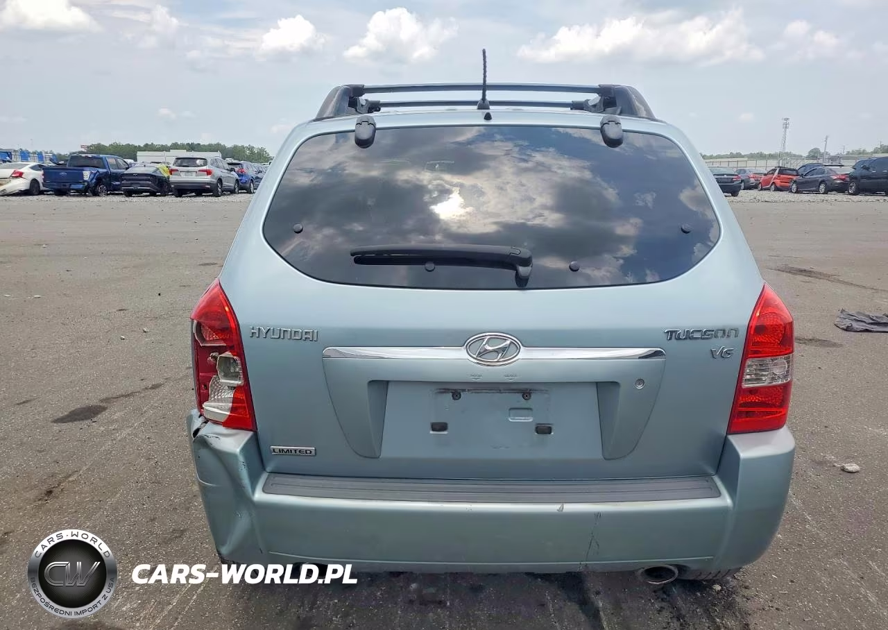 2008 Hyundai Tucson Se VIN:KM8JN12D58U838827 - 6