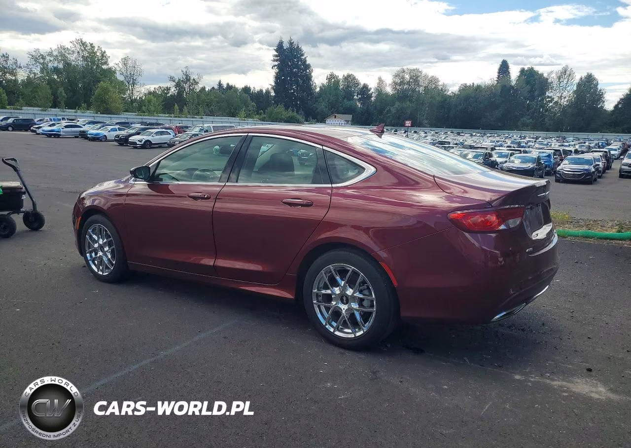 2015 Chrysler 200 C VIN:1C3CCCEG7FN551070 - 2