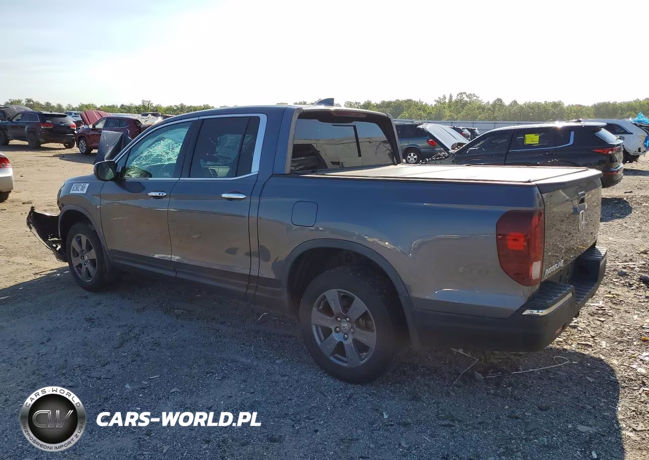 2020 Honda Ridgeline Rtl VIN:5FPYK3F71LB001397 - 2