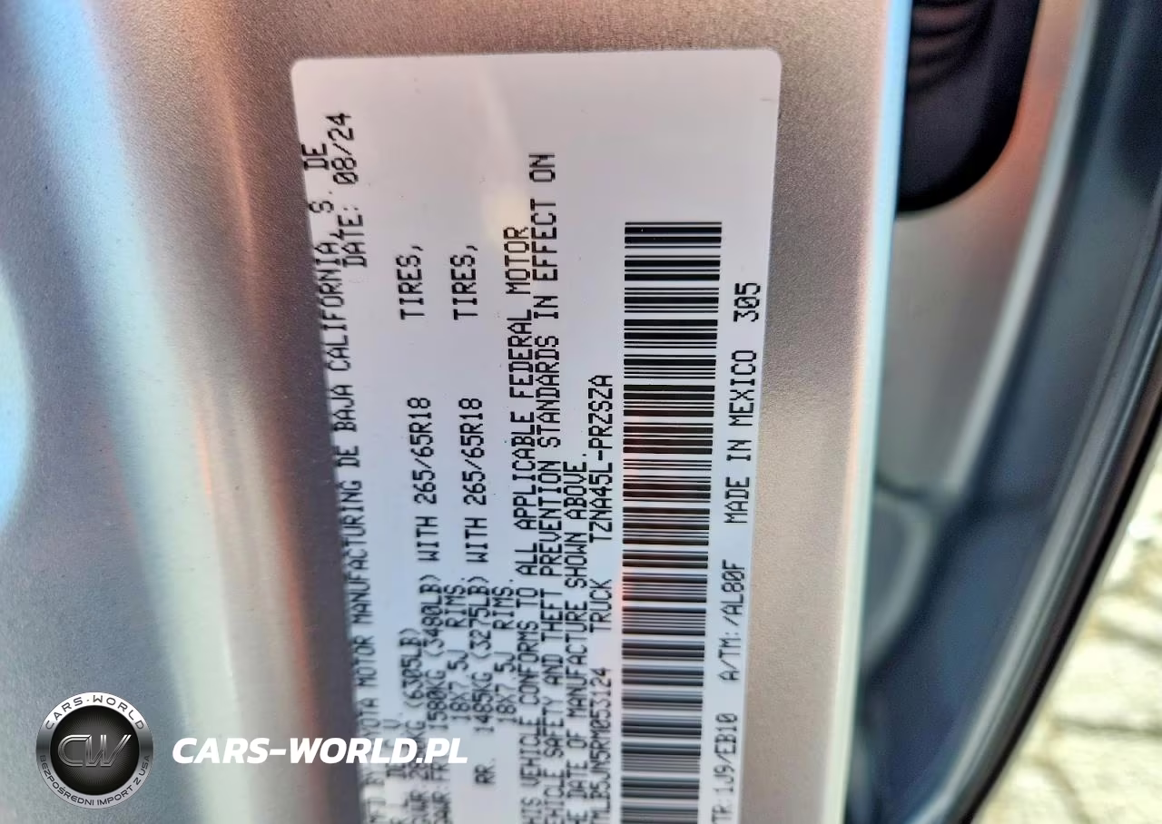 2024 Toyota Tacoma Limited VIN:3TMLB5JN5RM053124 - 12