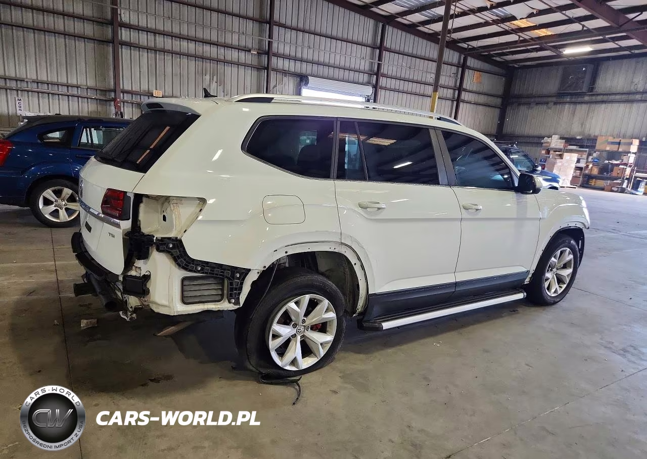 2018 Volkswagen Atlas Se VIN:1V2DP2CA4JC593096 - 3