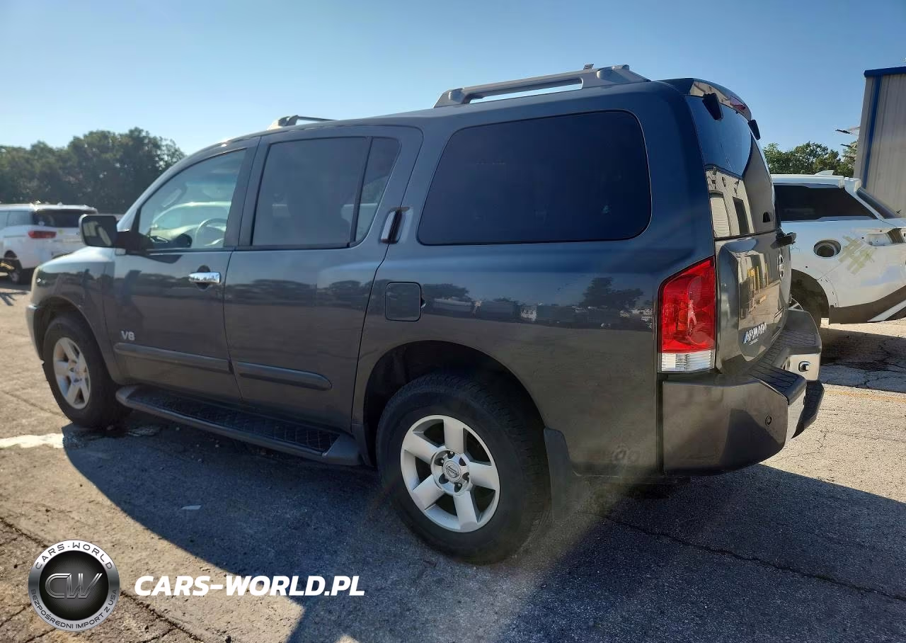 2007 Nissan Armada Se Ffv VIN:5N1BA08C97N714559 - 2