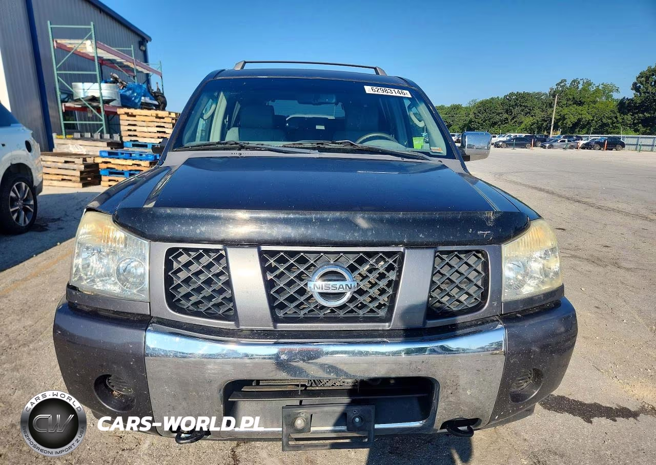 2007 Nissan Armada Se Ffv VIN:5N1BA08C97N714559 - 5