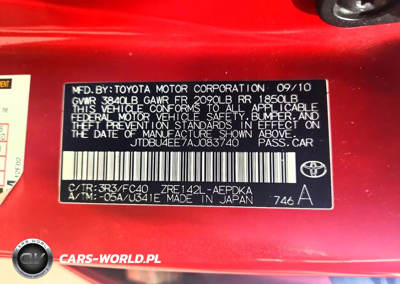 2010 Toyota Corolla Le VIN:JTDBU4EE7AJ083740 - 12