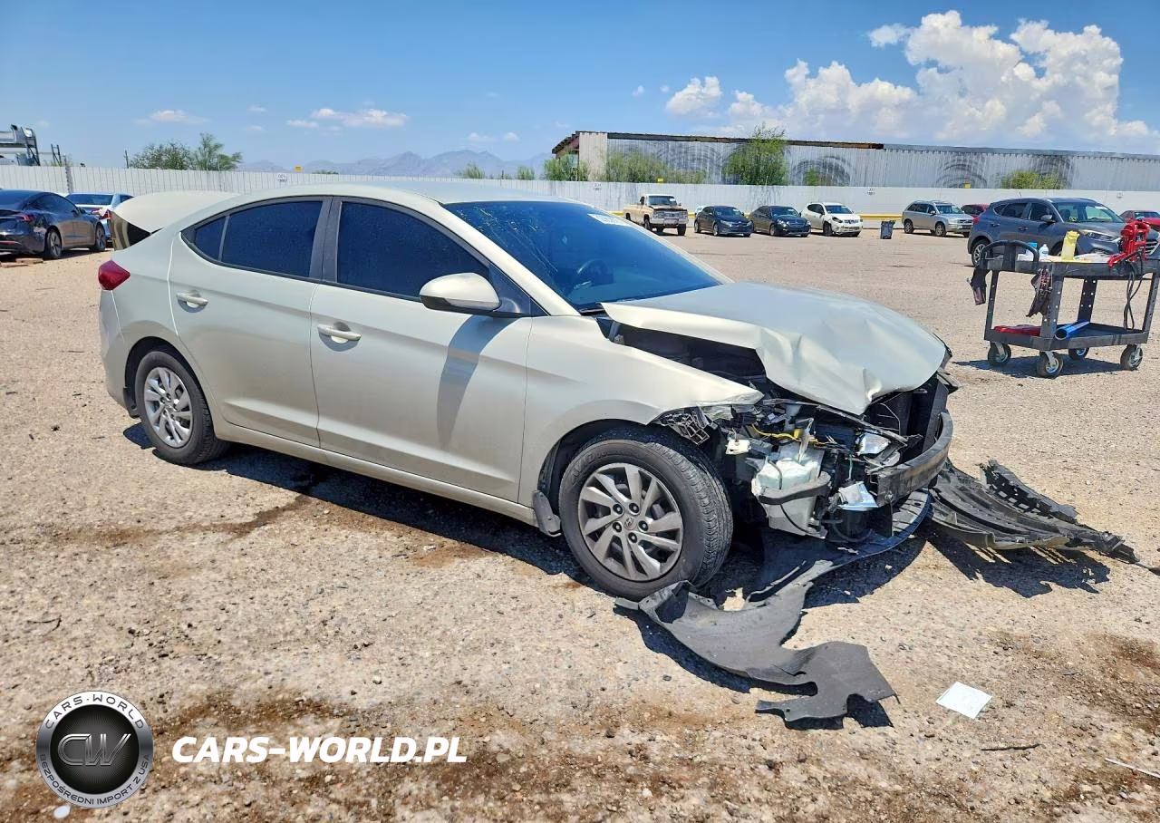 2017 Hyundai Elantra Se VIN:KMHD74LF1HU421651 - 4